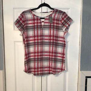 Van Heusen plaited blouse